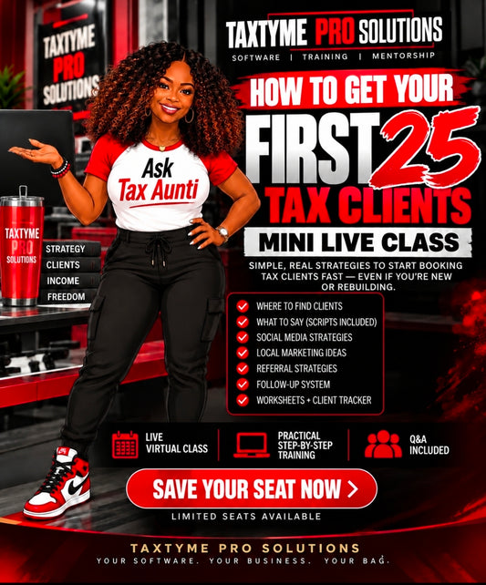 Live Webinar "How to Get Your First 25 Clients"