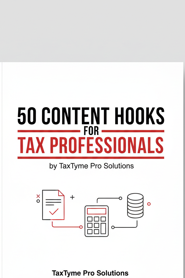 50 Content Hooks for Tax Professionals