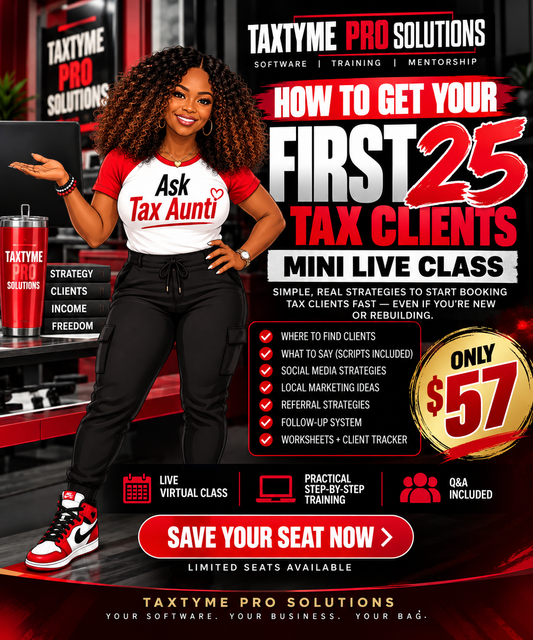 Live Webinar "How to Get Your First 25 Clients"